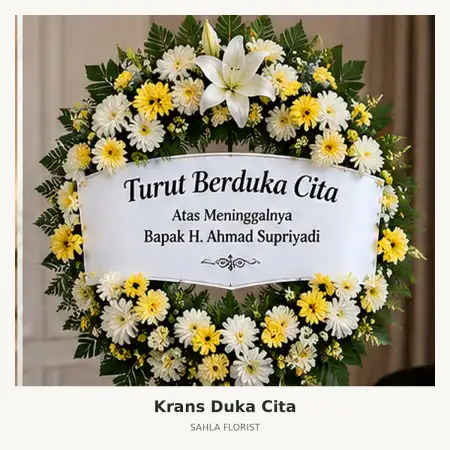 Krans Bunga Duka Barito Timur